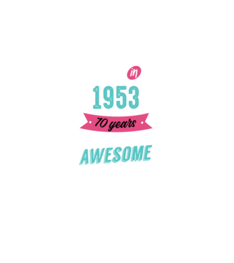 MADE IN 1953 model negru pe tricou