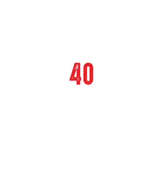 Purtătorul acestui tricou a împlinit: 40 de ani model negru pe tricou