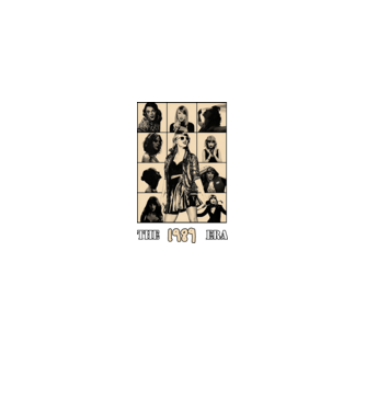 Taylor Swift ERAS peach model negru pe tricou