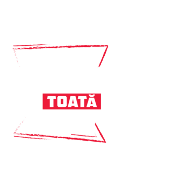Toată luna IANUARIE model alb pe tricou