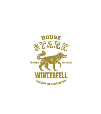 stark model negru pe tricou