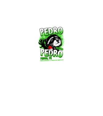 Pedro pedro christmas model negru pe tricou