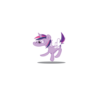 ugly my little pony model alb pe tricou