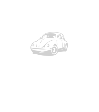 vw beetle model gri pe tricou