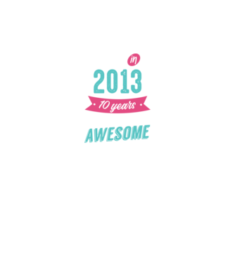 Made in 2013 model negru pe tricou