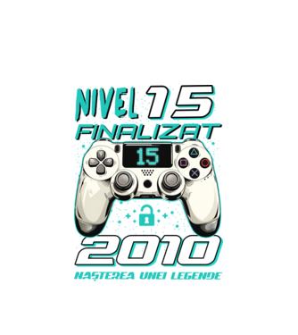 Nivel finalizat 15 2010 model alb pe tricou