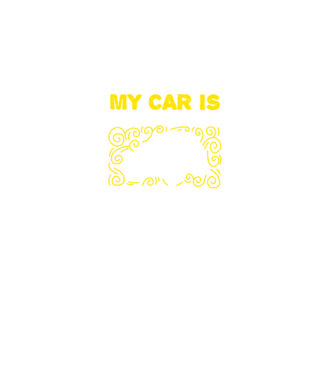 My car is older than me and I love it model negru pe tricou