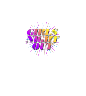 Girls Night Out model gri închis pe tricou