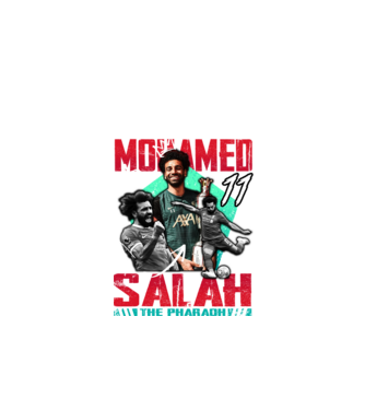 Salah tribute model negru pe tricou