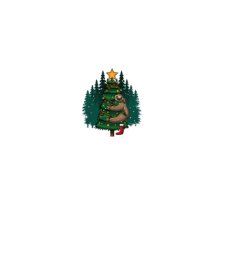 Christmas model alb pe tricou