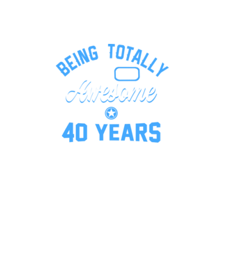 Being totally awesome 40 model negru pe tricou