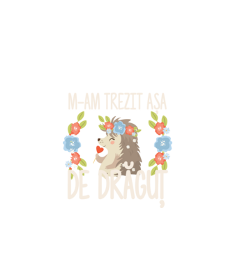 M-am trezit așa de drăguț model turcoaz pe tricou