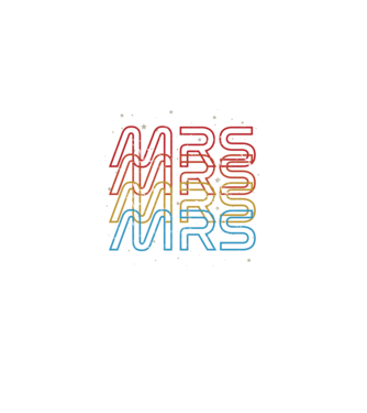 Retro vintage nasa couple mrs model negru pe tricou