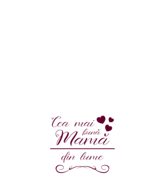 Cea mai bună mamă din lume model roz deschis pe tricou