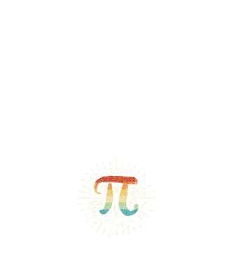 Retro Pi model alb pe tricou