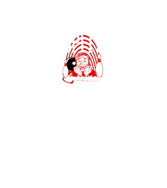 Split Happens model negru pe tricou