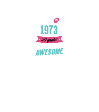 MADE IN 1973 model negru pe tricou
