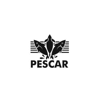 Pescar original model alb pe tricou