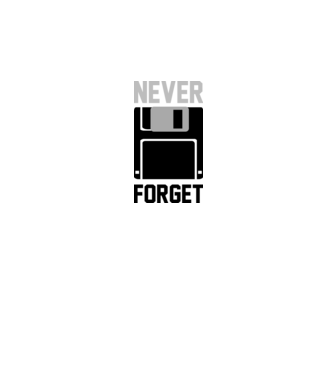 Never Forget model roșu pe tricou