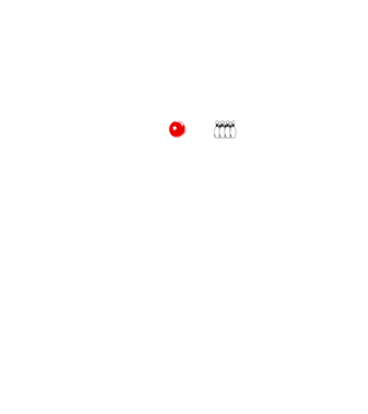 Bowling EKG model negru pe tricou