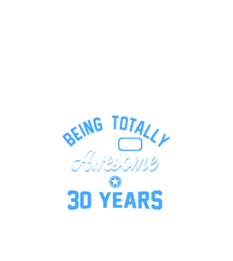 Being totally awesome 30 model negru pe tricou
