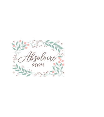 Absolvire 2024 model albastru deschis pe tricou