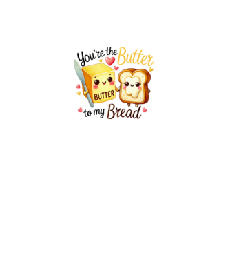 Butter to my Bread model galben neon pe tricou