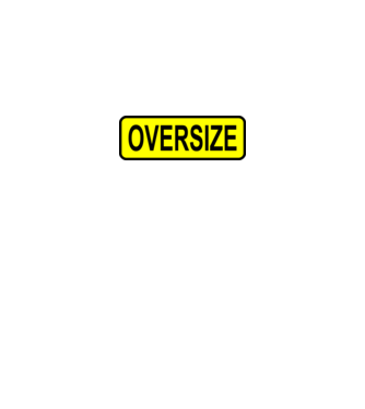 Oversize model alb pe tricou