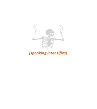 Spooking intensifies model negru pe tricou