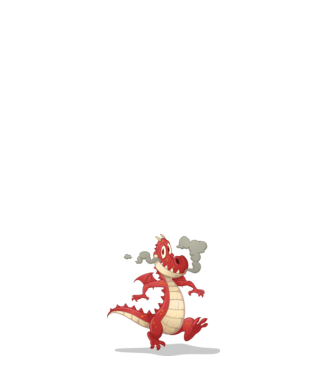 Dragon model negru pe tricou