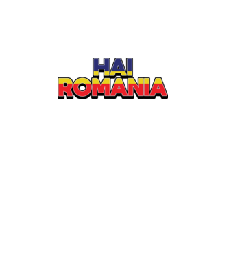 Subtitlu Hai Romania model alb pe tricou
