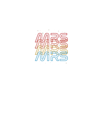 Retro vintage nasa couple mrs model negru pe tricou