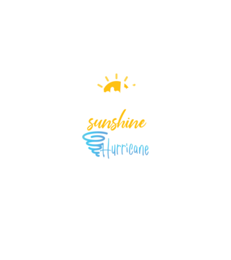 September Girls are Sunshine mixed with a little Hurricane model negru pe tricou