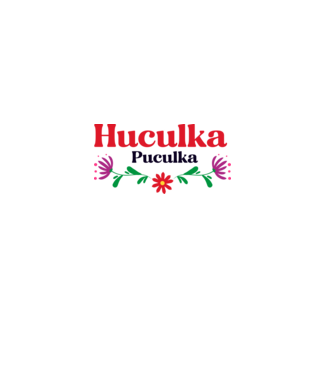 Huculka Puculka model alb pe tricou