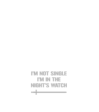 Im not single...! model albastru închis pe tricou