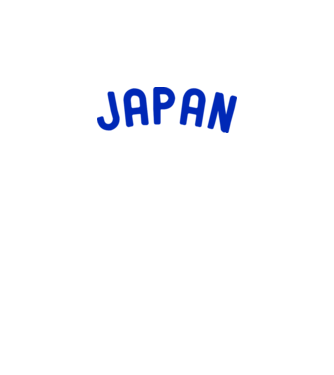 Japan model alb pe tricou