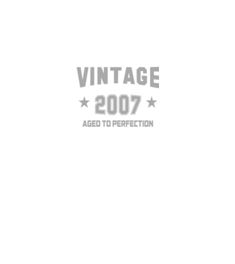 Vintage - 2007 model roșu pe tricou