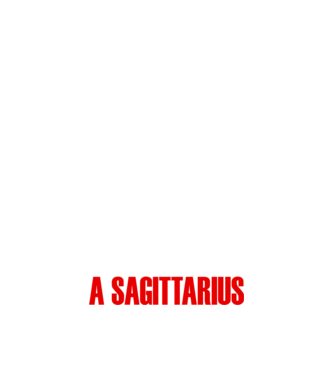 Piss of a SAGITTARIUS model negru pe tricou
