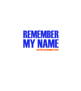 Remember My Name model alb pe tricou