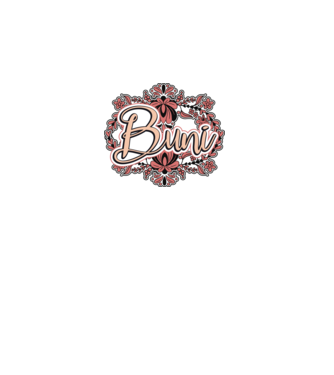 Buni model alb pe tricou