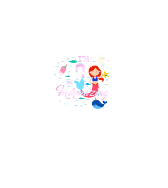 Mermazing Birthday 7 model negru pe tricou
