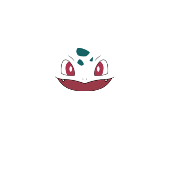 Bulbasaur model turcoaz pe tricou