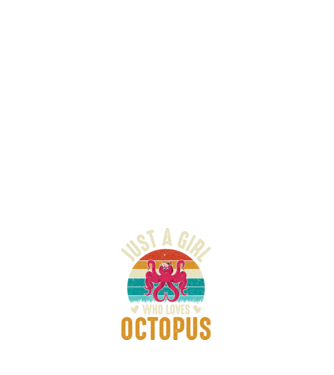 Octopus model negru pe tricou