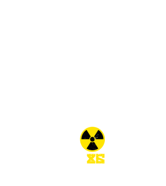 'Chernobyl ''86 3 culori' model negru pe tricou