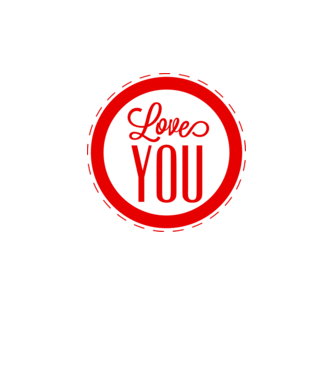 love you model galben neon pe tricou