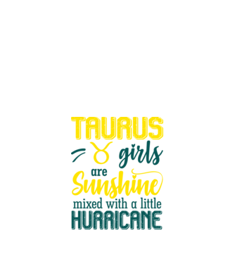 Sunshine with Hurricane TAURUS model negru pe tricou