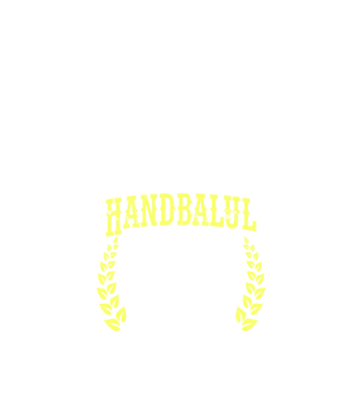 Singurul lucru mai bun decât handbalul este să fiu tată model negru pe tricou