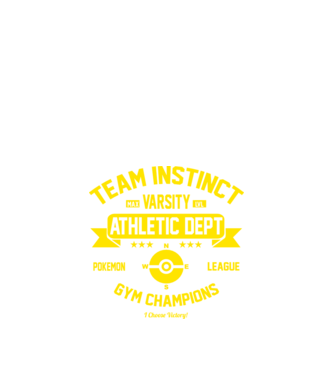 Team instinct champions model negru pe tricou