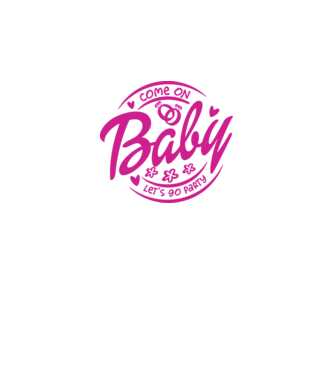Bride Barbies Baby lets go party model alb pe tricou