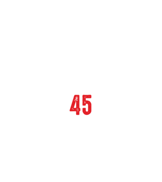 Purtătorul acestui tricou a împlinit: 45 de ani model negru pe tricou